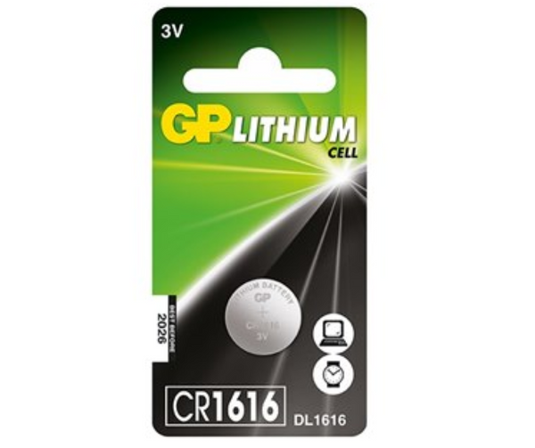 Lithium Battery GP CR1616 3V
