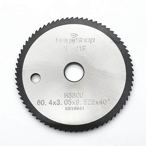 Angle Milling Cutter / 60.4X3.05X&9.53X40 / HJ-01F / HSSCO Material