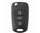 Flip Remote Key Shell / Hyundai / 2010-2016 / 3 Buttons / TOY49  / Old Model