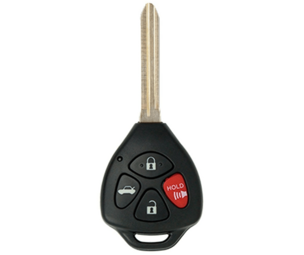 Remote Key Shell / Toyota Camry  / 4 Buttons / TOY43