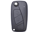 Flip Remote Key Shell / FIAT / 3 Buttons / QUBO