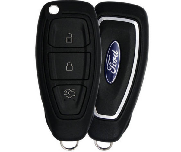 Flip Remote Key Shell / Ford / 3 Buttons / HU101