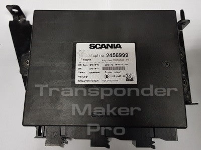 Software 213 / Scania trucks / BCM Coordinator type 2