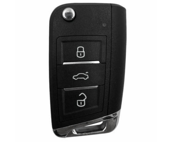 2013+ Volkswagen/Skoda/Seat Flip Remote Key | ID48-MQB | 3-Buttons | HU66 | 434MHz (OEM)