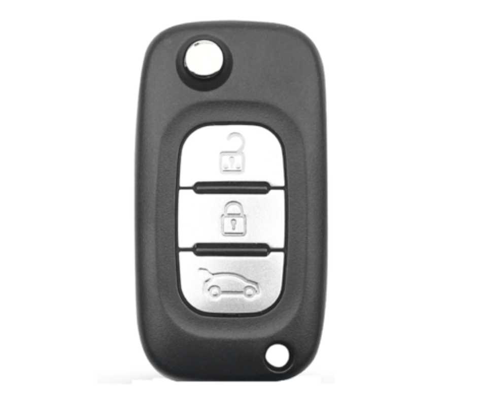 Renault / Smart-Car Flip Remote Key | ID4A | 3-Buttons | VA2 | 434MHz