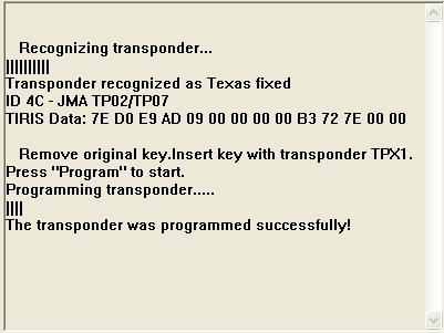 Software 64 / Key copier for 4C Texas fixed keys