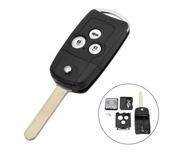 Flip Remote Key Shell / Honda / 3 Buttons