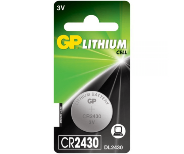 Lithium Battery GP CR2430 3V