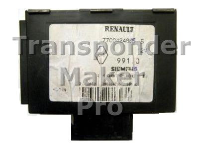 Software 79 / Renault Megane / immobox Siemens