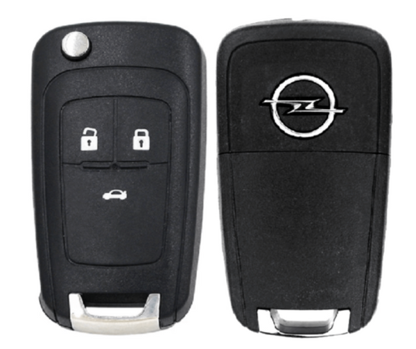 Remote Key Shell / Opel / 3 Buttons / HU100
