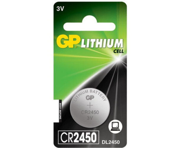 Lithium Battery GP CR2450 3V