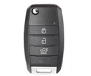 Flip Remote Key Shell / Kia / 2016+ / HYN14R / 3 Buttons