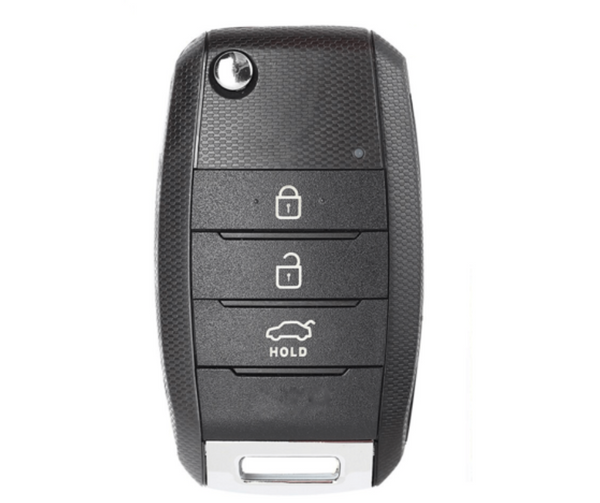 Flip Remote Key Shell / Kia  / Jagged / 3 Buttons