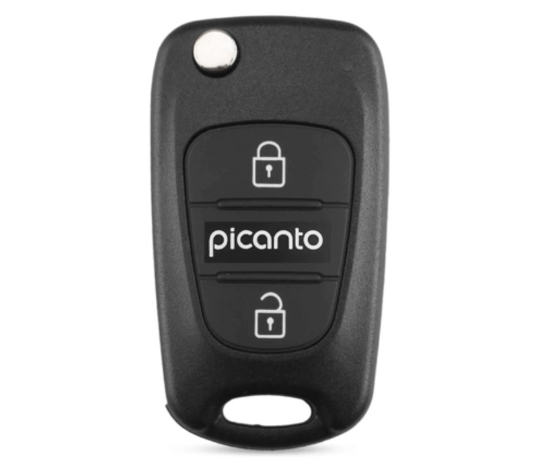 Key Rings Picanto Remote Key Shell / Kia Picanto / 2 Buttons