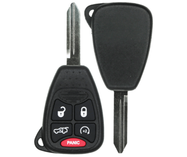 Remote Key Shell / Chrysler / Old Model / 5 Buttons