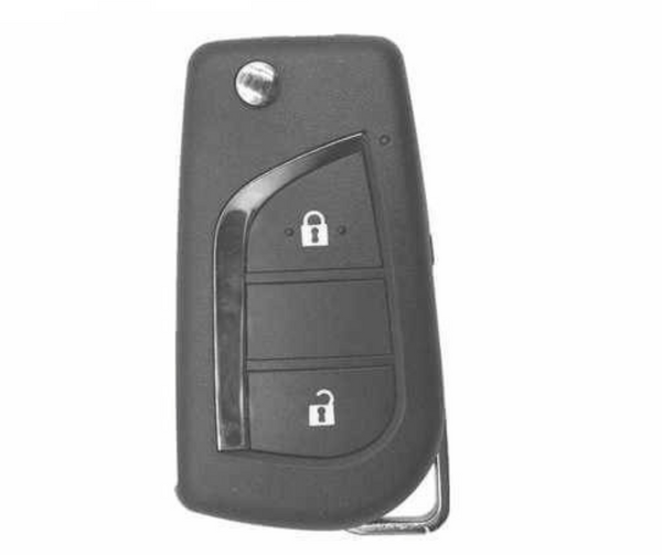 Flip Remote Key Shell / Toyota / 2014+ / 2 Buttons