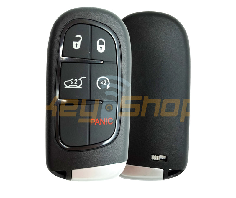2014-2020 Jeep Cherokee Smart Key | ID4A | 5-Buttons | Y159 | 433MHz | 68141580AF (Aftermarket)
