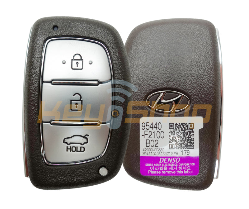 2017 Hyundai Elantra Smart Key | ID8A | 3-Buttons | HYN14R | 433MHz | F2100 (OEM)