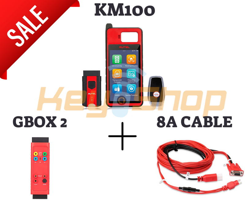 Bundle: KM100 + GBOX2 + 8A CABLE