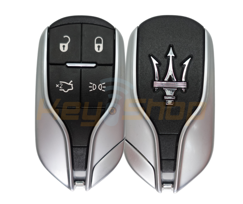 2014-2016 Maserati Ghibli/Quattroporte Smart Key | ID46 | 4-Buttons | Y159 | 433MHz | 5923336 (OEM)