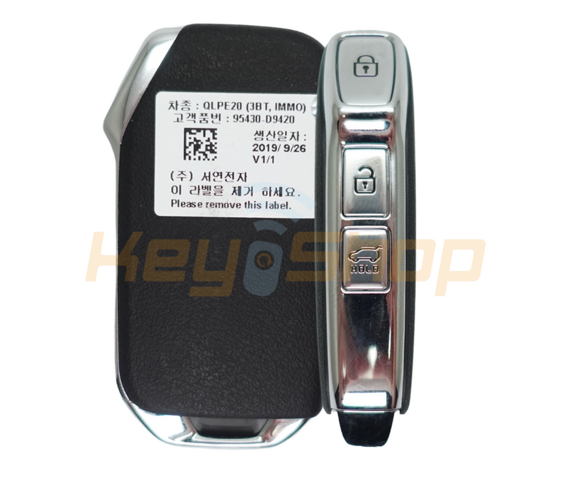 2020 Kia Sportage Flip Remote Key | ID60 | 3-Buttons | KK12 | 433MHz | D9420 (OEM)
