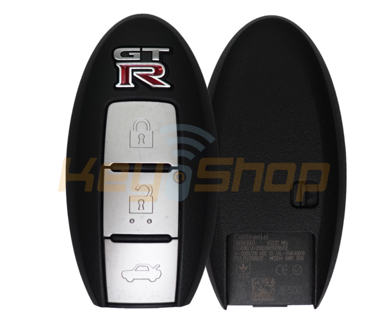 2019+ Nissan GTR Smart Key | ID46 | 3-Buttons | NSN14 | 433MHz | 285E3-JF50D (OEM)