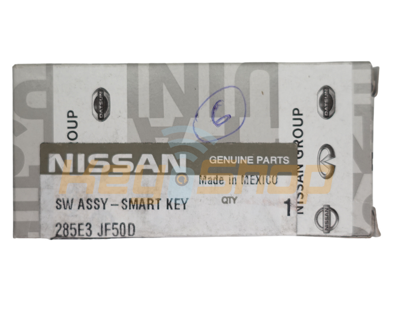 2019+ Nissan GTR Smart Key | ID46 | 3-Buttons | NSN14 | 433MHz | 285E3-JF50D (OEM)