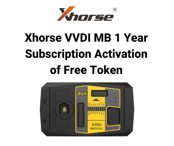 VVDI MB ONE Year Subscription Activation Unlimited tokens
