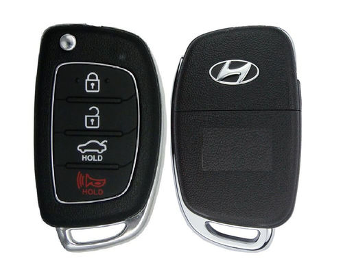 Flip Remote Key Shell / Hyundai / 4 Buttons