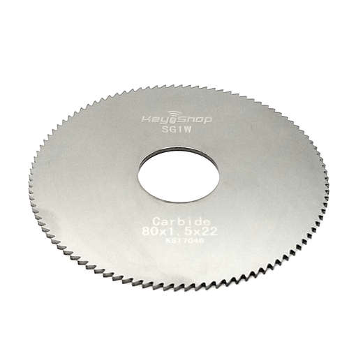 Flat Slotter Cutter / φ80x1.5xφ22° / SG1W/ Carbide Material