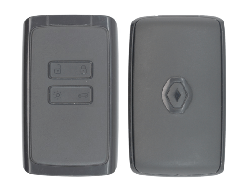 Remote Key Shell / Renault Grand / 4 Buttons / Black